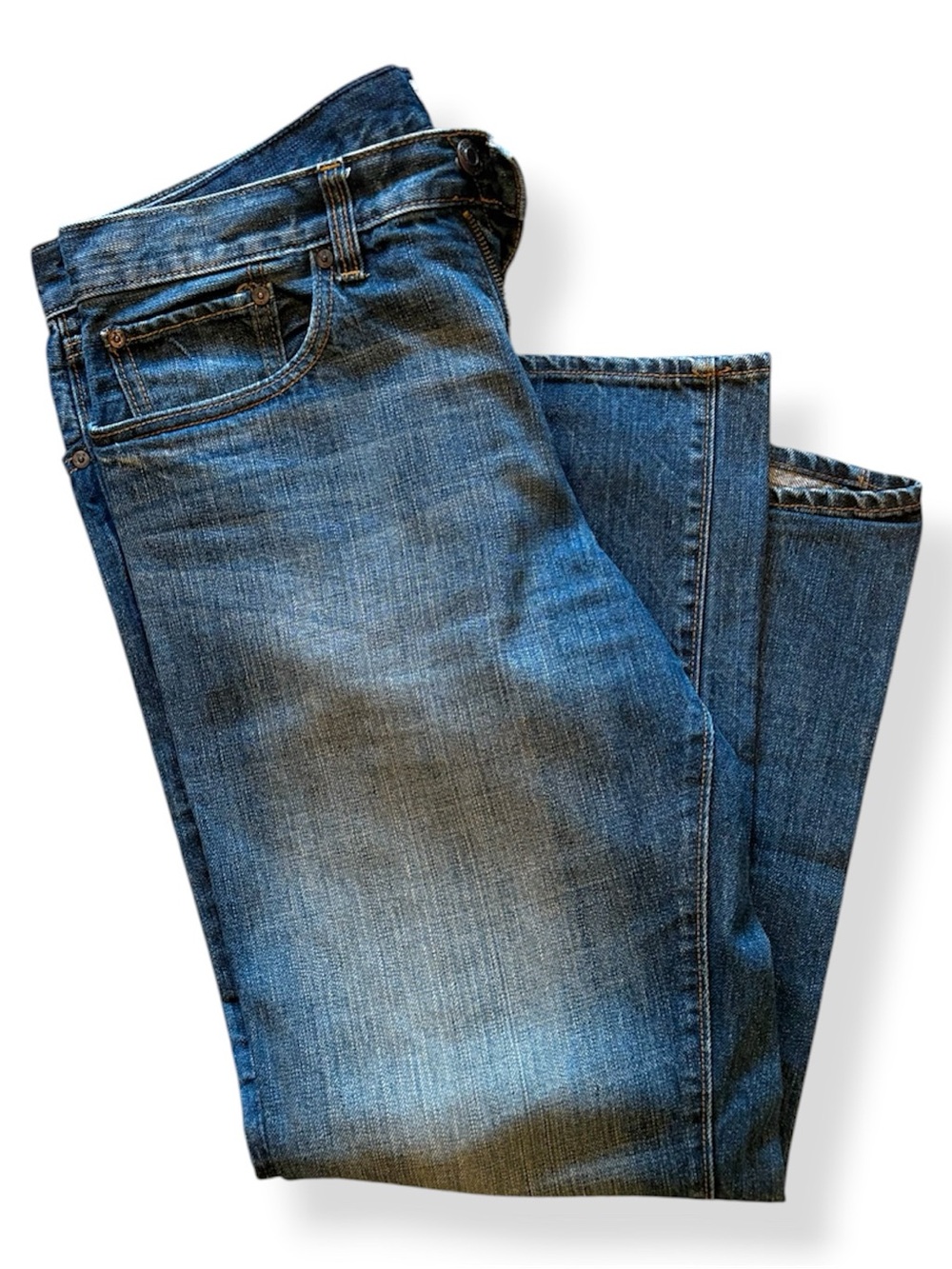 GAP Men's Medium Blue Relaxed Fit Jeans